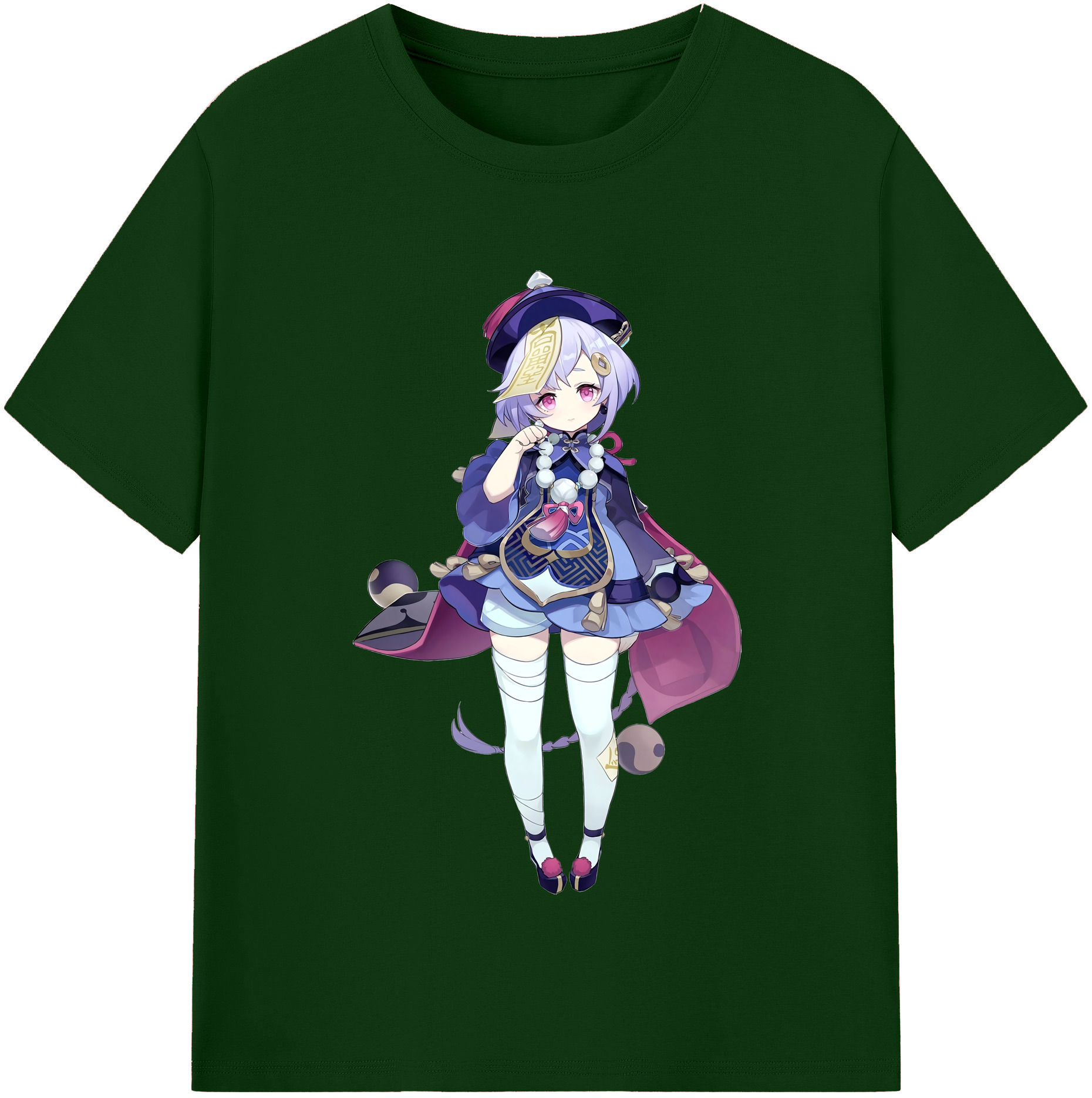 げんし神 七七 なな  genshin Nana 綿100％半袖Tシャツ（フロントプリント）